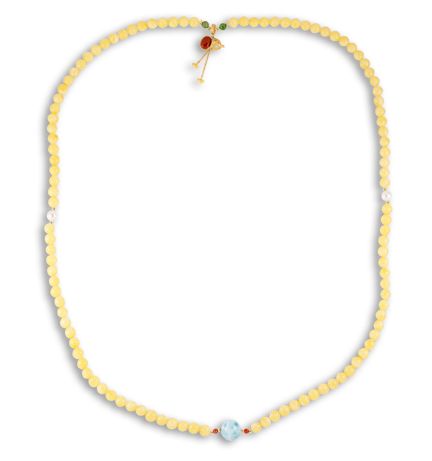 Golden Ocean's Blessing Necklace