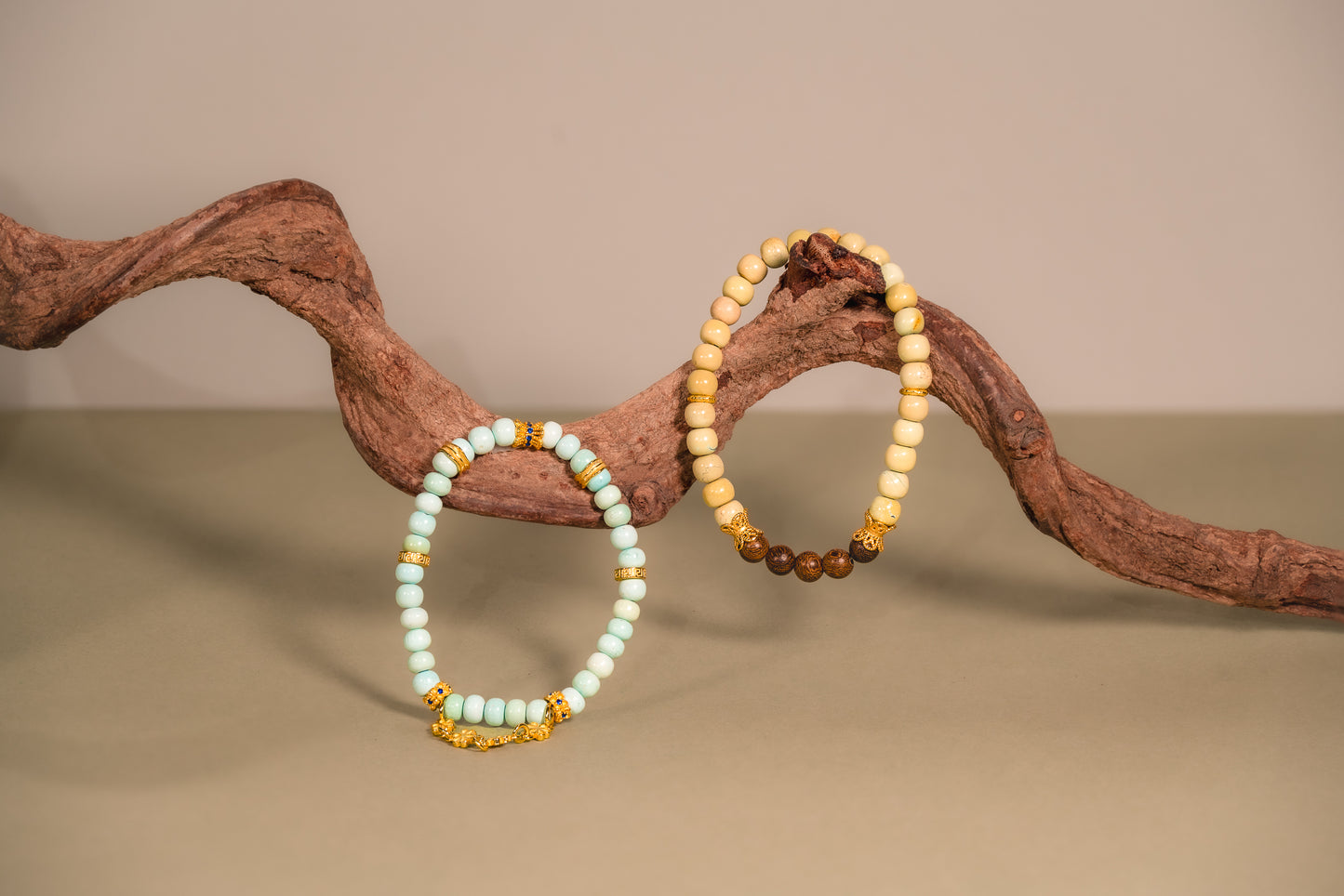 Vitality of Flourishing Wood Bracelet