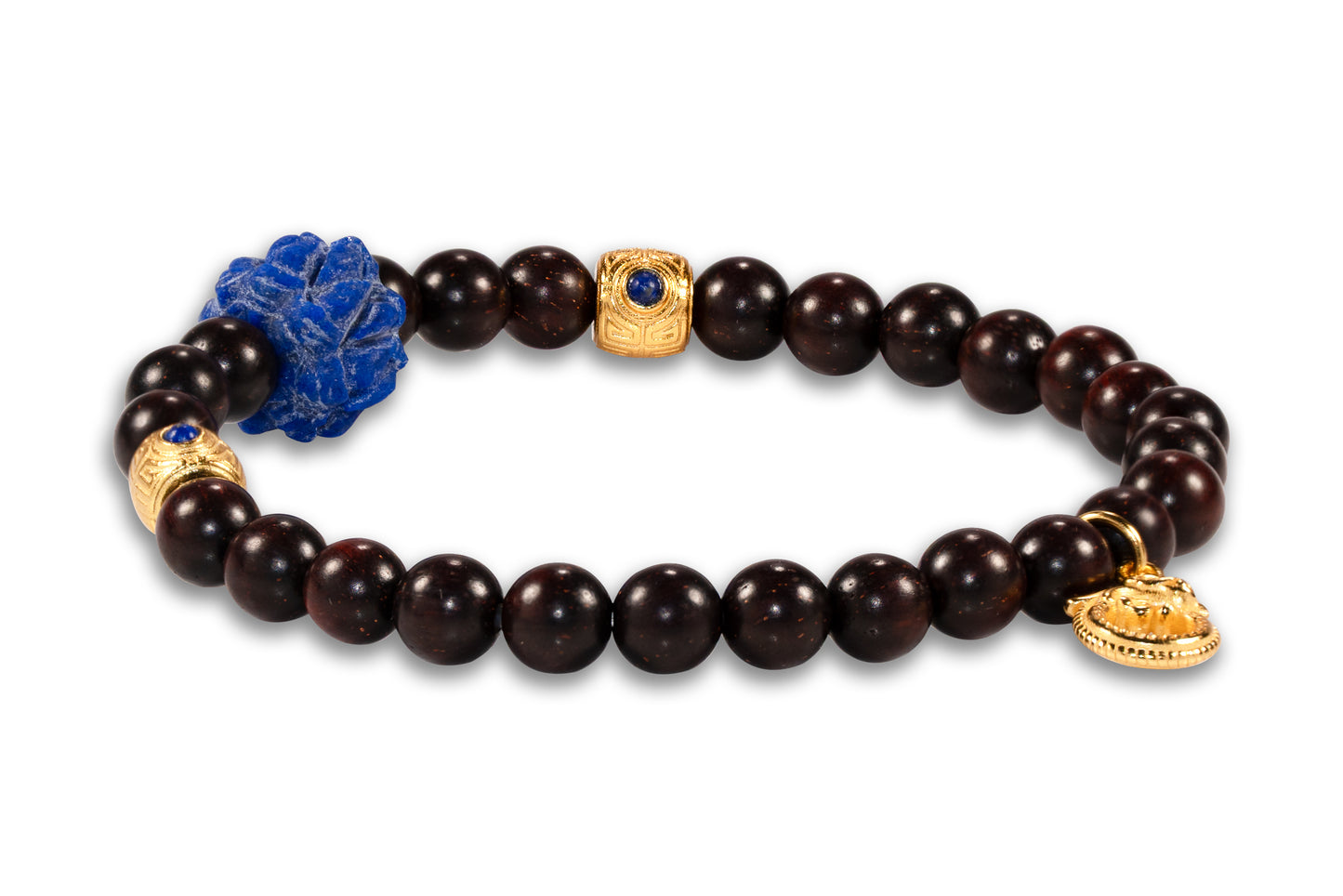 Dancing Dragon on Lotus Bracelet
