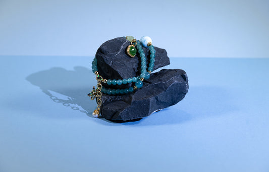 Ripples of Clear Water Bracelet