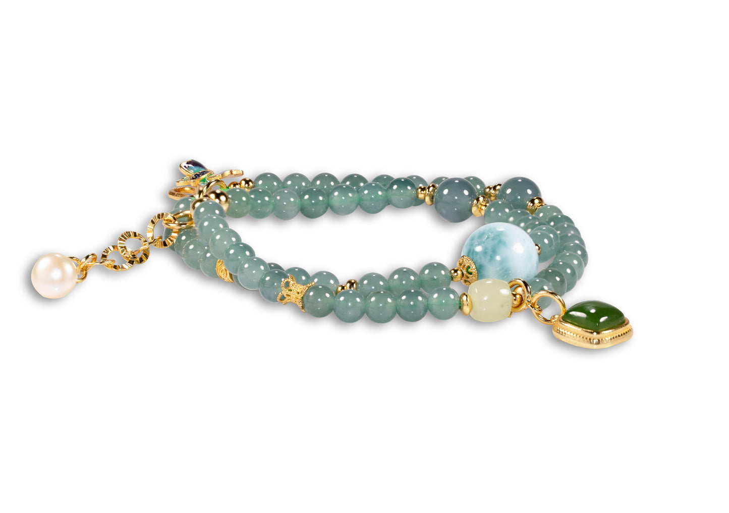 Ripples of Clear Water Bracelet