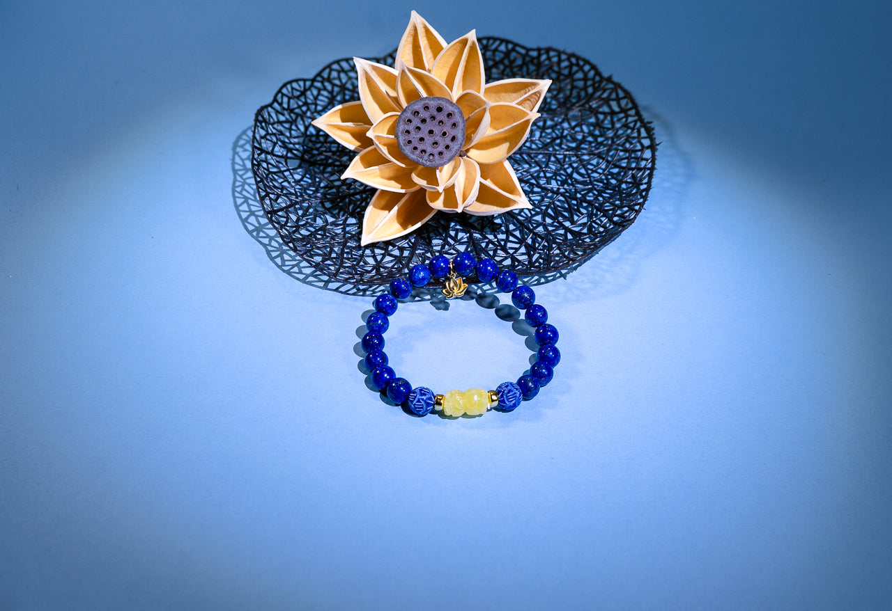 Golden Fortune from the Azure Ocean