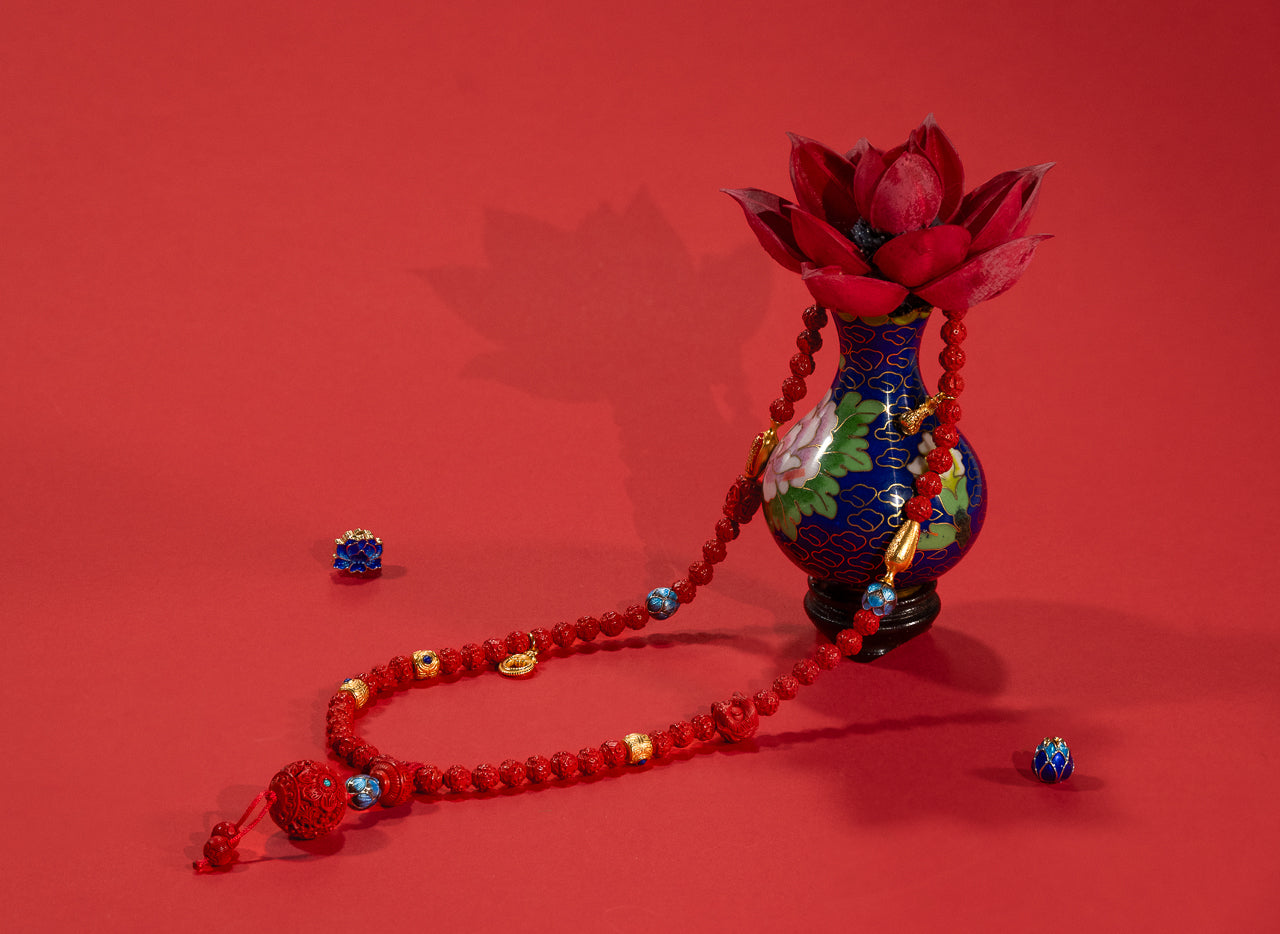 Lotus from the Noble Vessel Necklace