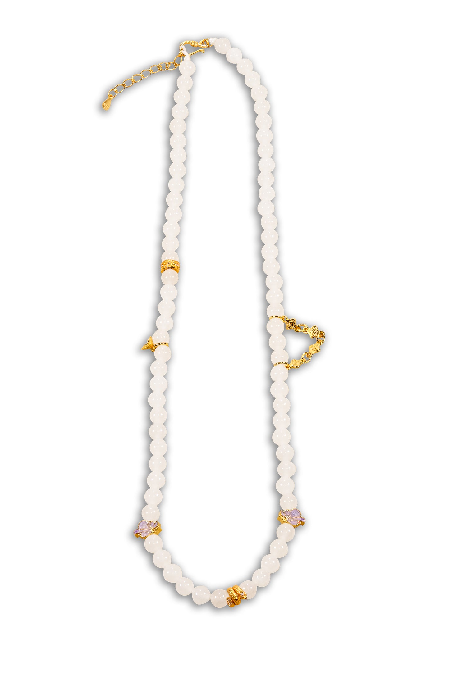 Dance of the Serpent and Butterfly Necklace