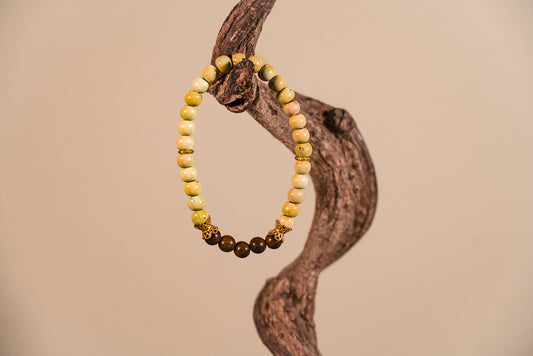 Vitality of Flourishing Wood Bracelet
