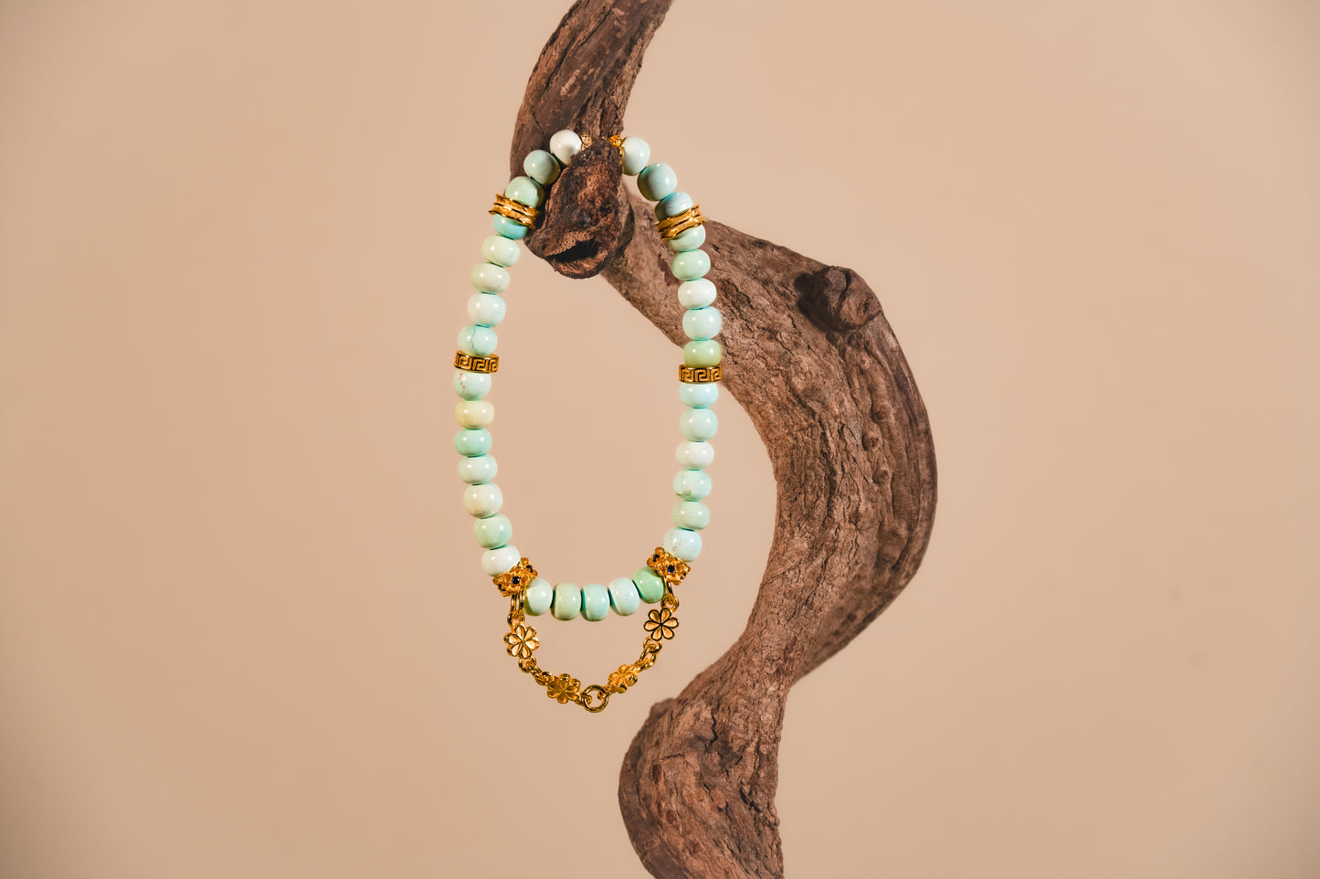 Blue Starry Blossoms Bracelet