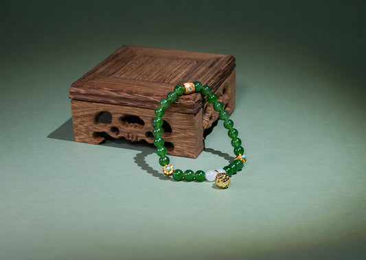 Golden Spirit of the Gourd Bracele