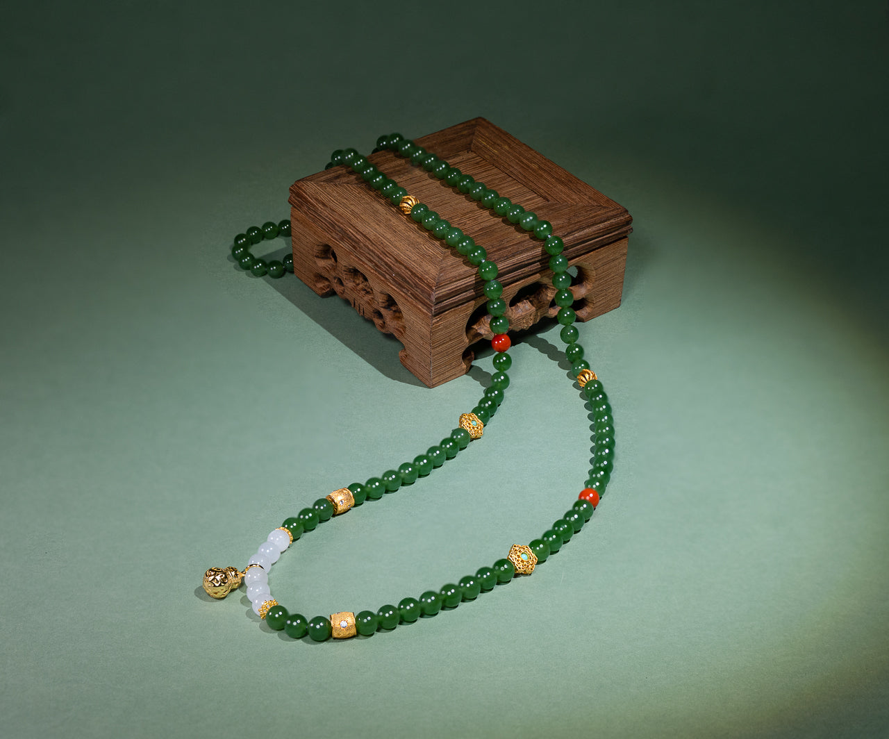 Golden Spirit of the Gourd Necklace