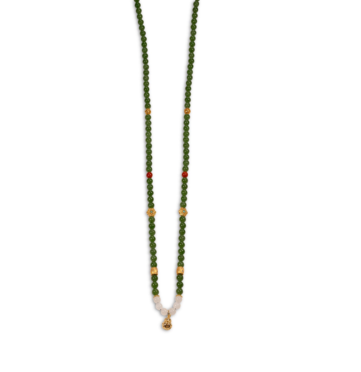 Golden Spirit of the Gourd Necklace